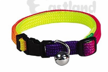 Rainbow cat collar