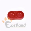 Plastic pet dish, standard