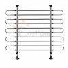 Tube style european car barrier