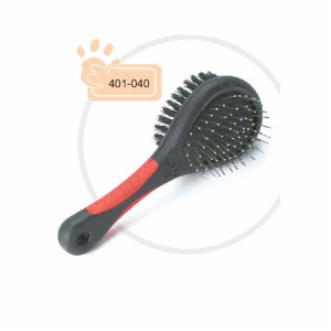 Plastic double-sided brush
