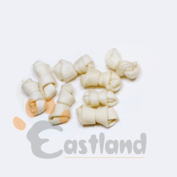 White knotted rawhide bones, normal-type
