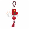 Christmas plush / cotton rope toy