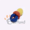 Squeaky fleece rainbow toys