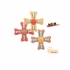 Plush smiling cross toy