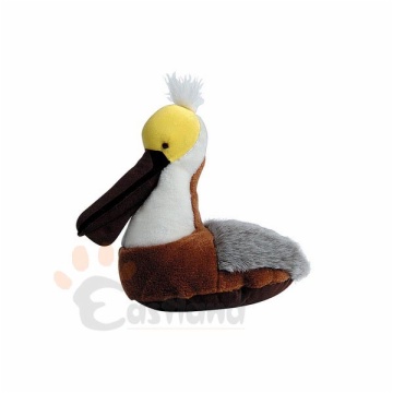 Plush wild bird with distincive 