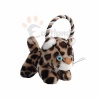 Plush toy with rope puller, 2 sizes