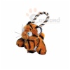 Plush toy with rope puller, 2 sizes