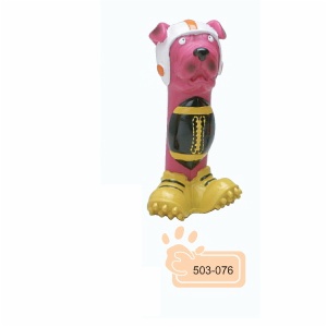 Vinyl toy - sportive dog