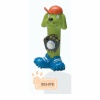 Vinyl toy - sportive dog
