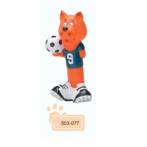 Vinyl toy - sportive dog
