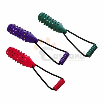 Vinyl toy - pillar with tug handle