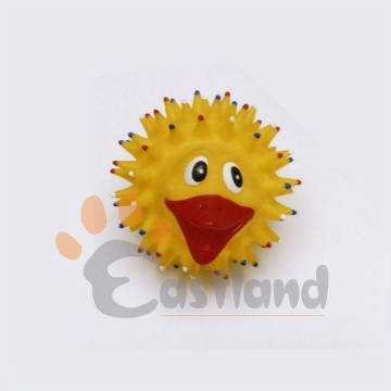 Vinyl dog toy - spike balls