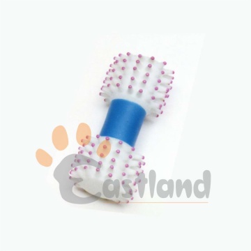 Vinyl dog toys - dumbbell