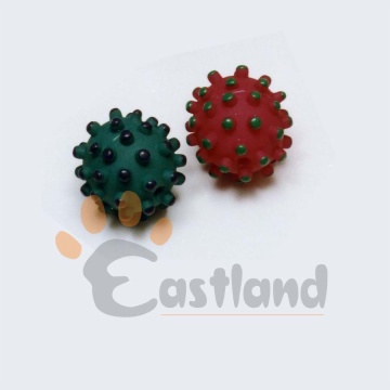 Vinyl dog toys - spike balls