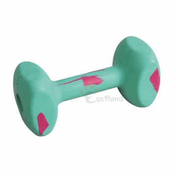 Rubber toy - dumbbell