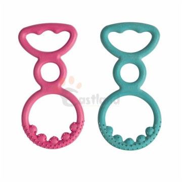 Rubber toy - pull tug