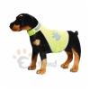 Dog coat, with reflective paws