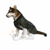 Dog coat, military pattern