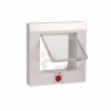 Cat door / flap, 4 functions