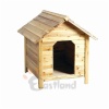 Wooden dog house