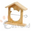 Bird feeder - fruit holders, natural wood