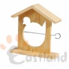 Bird feeder - fruit holders, natural wood