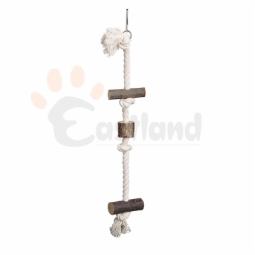 Hanging bird toy - natural