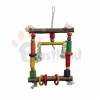 Colorful blocks swing