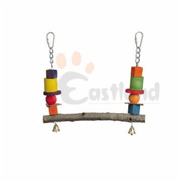 Swing with colorful blocks