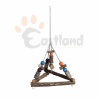 Swing, hanging triangular, welded chain