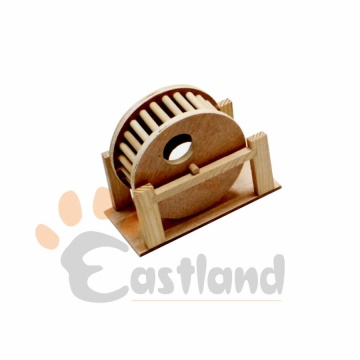 Wooden hamster toy