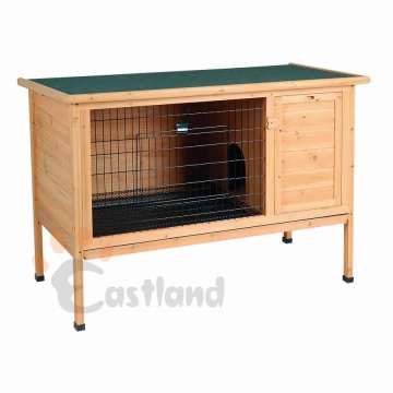 Wooden rabbit hutch