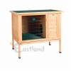 Wooden rabbit hutch