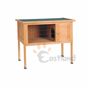 Wooden rabbit hutch