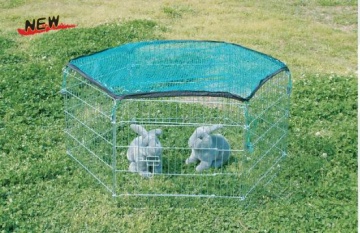 Enclosure with top net for rodents