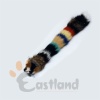 Colored fur cat toys