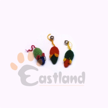 Crocheted mouse toys