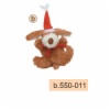 Plush cat toy, santa-series, w/catnip
