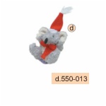 Plush cat toy, santa-series, w/catnip