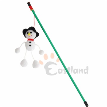 Fishing rod with X'mas toys