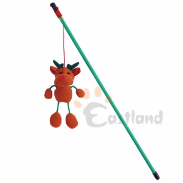 Fishing rod with X'mas toys
