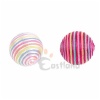 Glitter toy - knitted ball, colorful