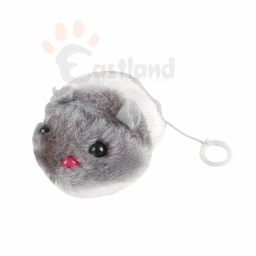 Trembling cat toy, with pull string