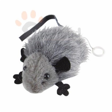 Trembling cat toy, with pull string