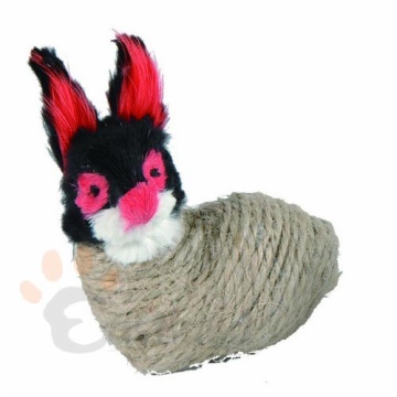 Cat toy made of natural sisal / fur